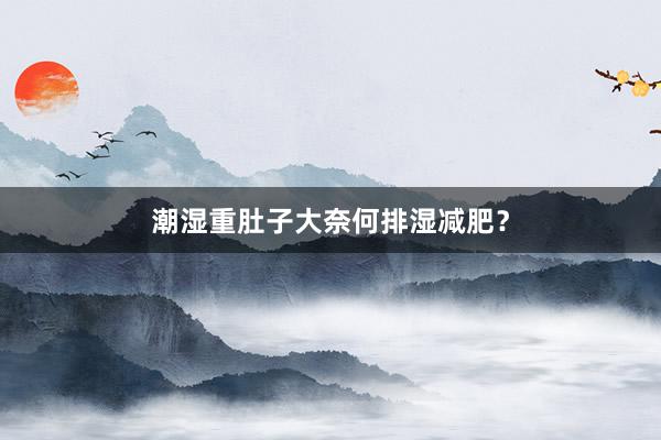 潮湿重肚子大奈何排湿减肥？